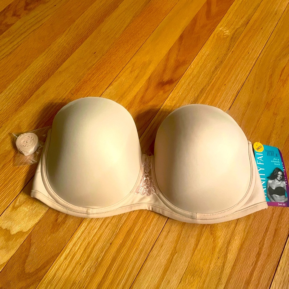 Vanity fair 38 DD nude bra, detachable strap